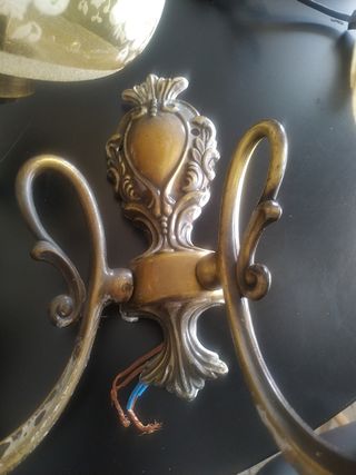 Par de apliques vintage