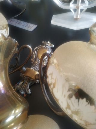 Par de apliques vintage