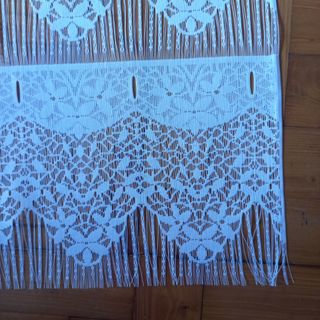 2 paia di tende in vetro