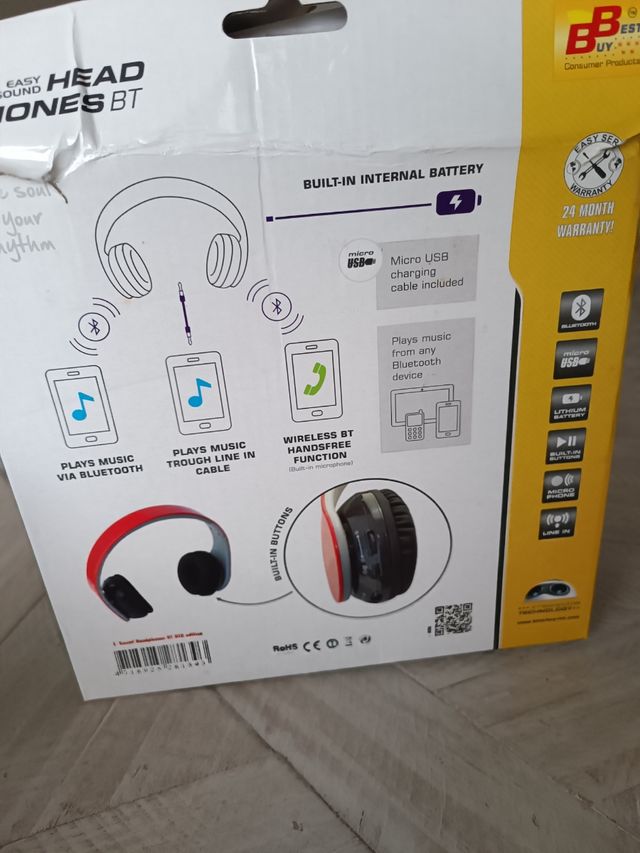 Auriculares inalámbricos con Bluetooth