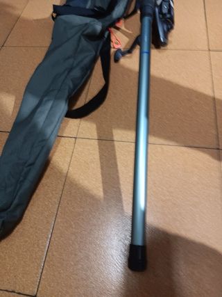 Caña de pescar con funda