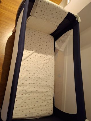 Cuna viaje+colchón viscolástico Inglesina