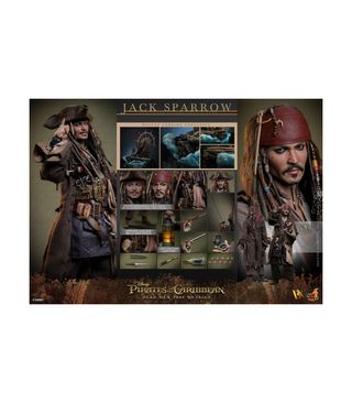 Hot Toys DX38 Jack Sparrow Piratas del Caribe