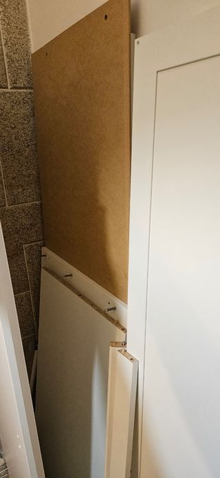 Armario ropero Songesand Ikea blanco 120cm
