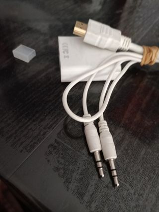 Cable HDMI a VGA con audio
