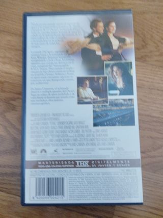 Vhs película TITANIC