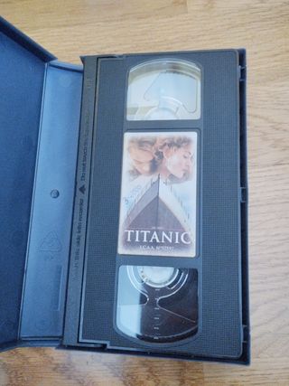 Vhs película TITANIC
