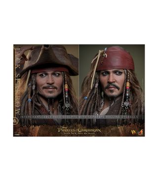 Hot Toys DX37 Jack Sparrow 30cm Piratas del Caribe