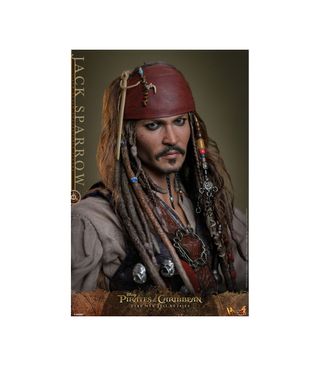 Hot Toys DX37 Jack Sparrow 30cm Piratas del Caribe