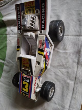 Coche blanco Gozan juguete Antiguo