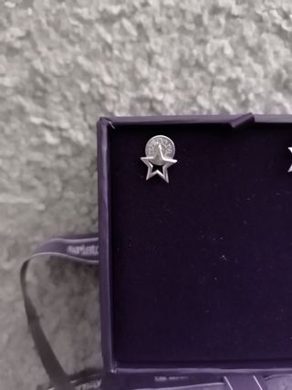 Pendientes estrella plata aristocrazy 
