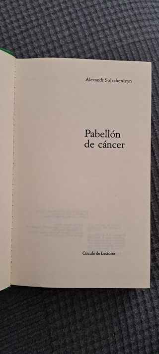 Pabellón de Cáncer