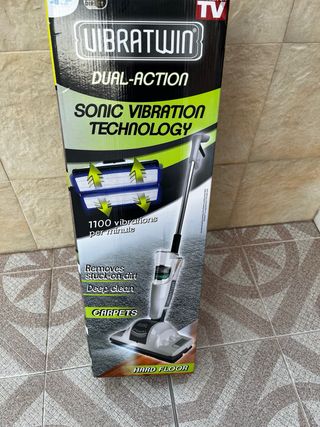 Aspiradora limpiadora vibratwin