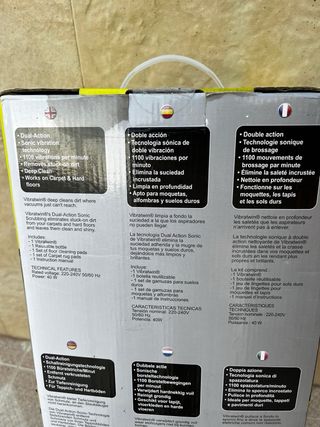 Aspiradora limpiadora vibratwin