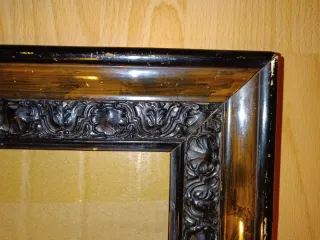 Cuadro de la Última Cena plateado.