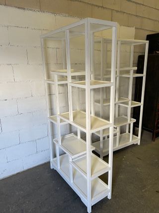 ✅estanteria madera maciza oriental NUEVA