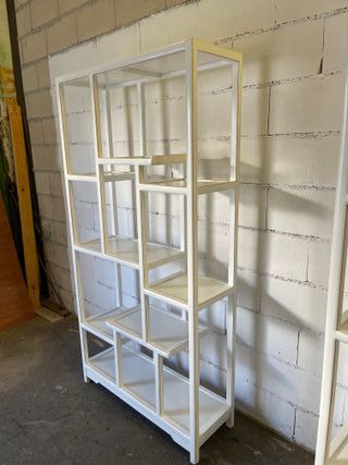 ✅estanteria madera maciza oriental NUEVA