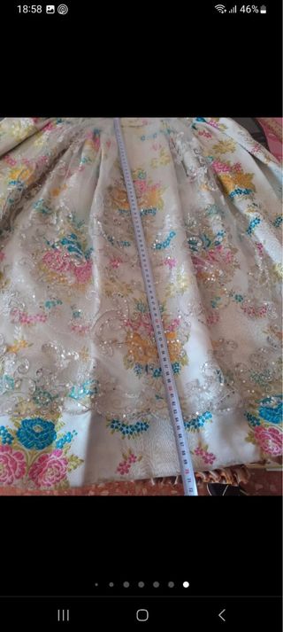 Traje fallera niña 5 a 8 años