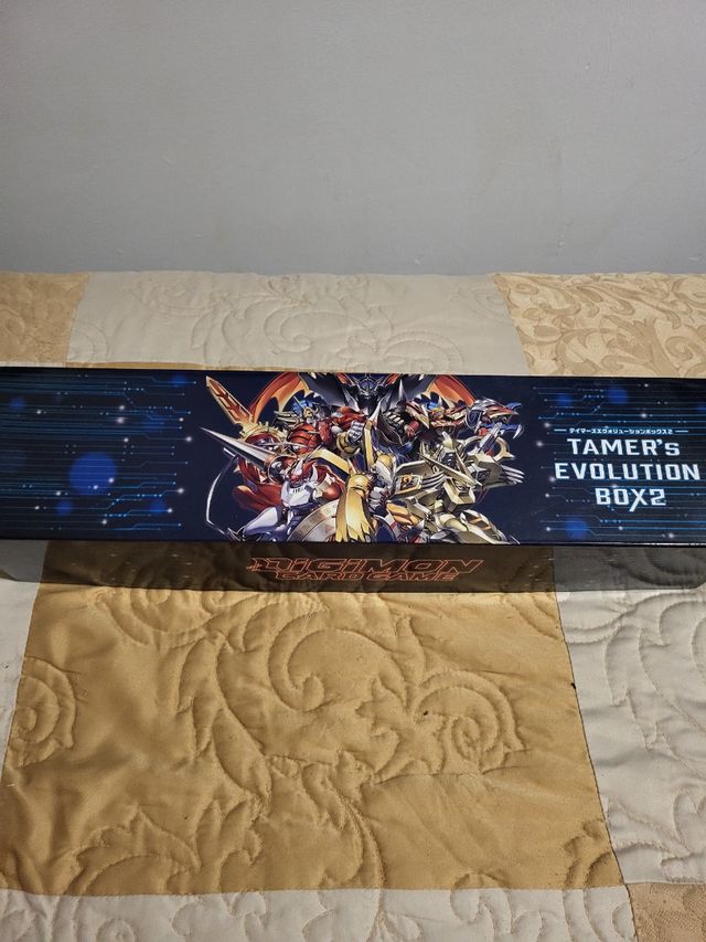 Caja estuche para cartas tcg Digimon