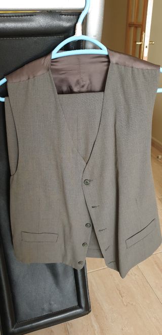 Traje 3 piezas caballero