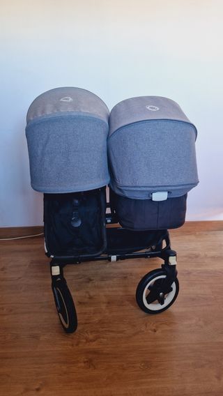 Bugaboo Donkey Gemelar + Complementos
