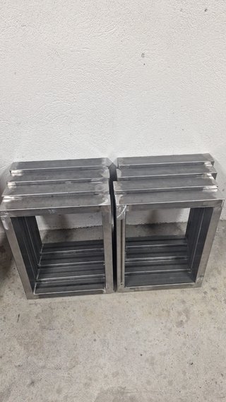 6 Patas metal banco