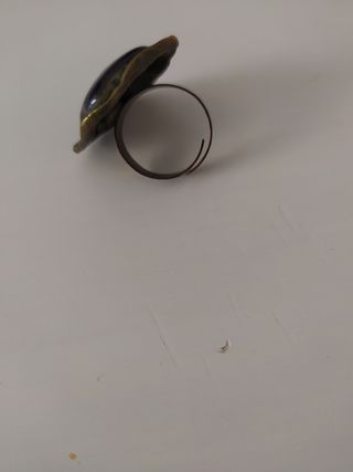 Anillo ajustable morado