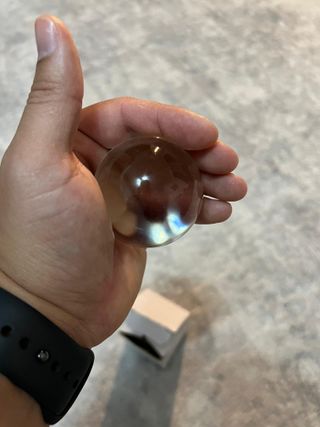 Bola de reflexão de vidro ótico