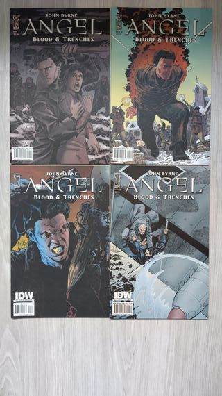 COMICS USA IDW BUFFYVERSE ANGEL BLOOD & TRENCHES