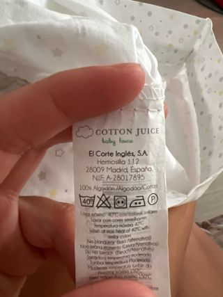 Funda nordica mini cuna