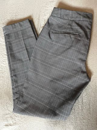 Traje de chaqueta cuadros Zara