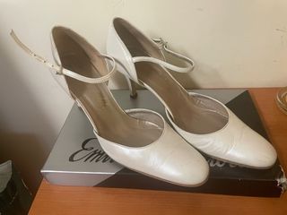 Zapatos novia nacar