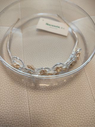 Corona floral para comunión