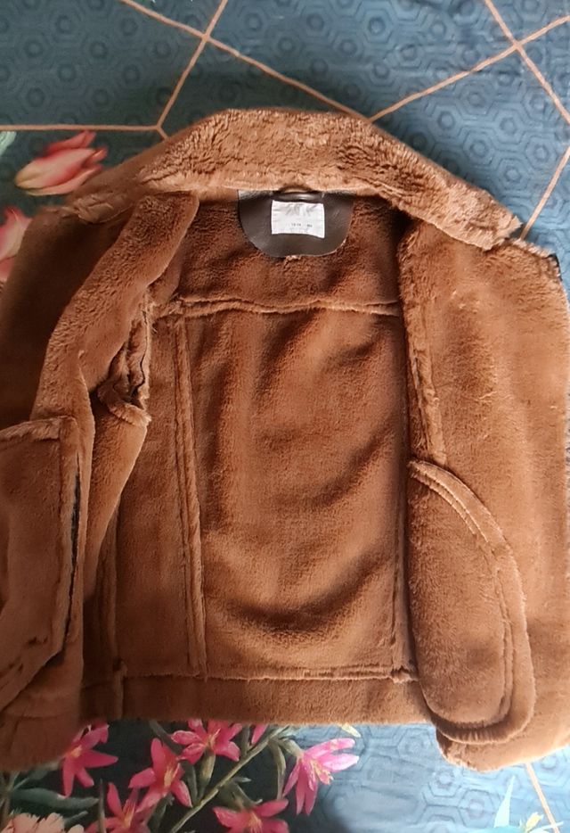 Chaqueta piel niño