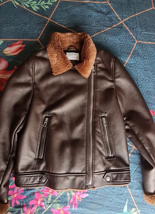 Chaqueta piel niño