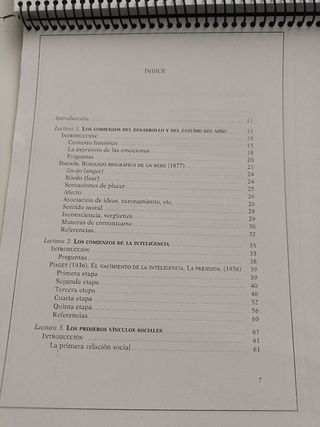 Lecturas Psicología del Desarrollo I