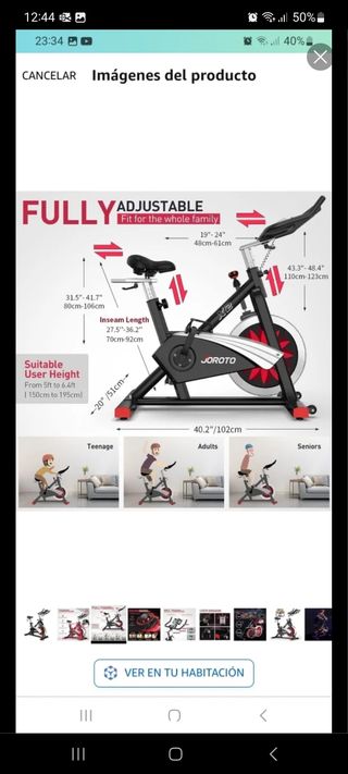 Bicicleta spinning NUEVO