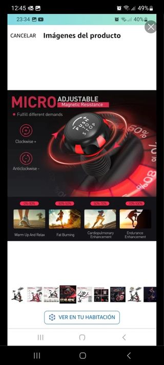 Bicicleta spinning NUEVO