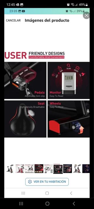 Bicicleta spinning NUEVO