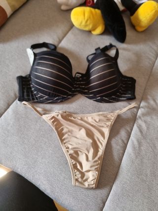 Conjunto tanga y sujetador