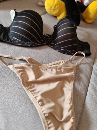 Conjunto tanga y sujetador