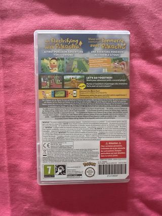 Pokemon Let’s Go Pikachu