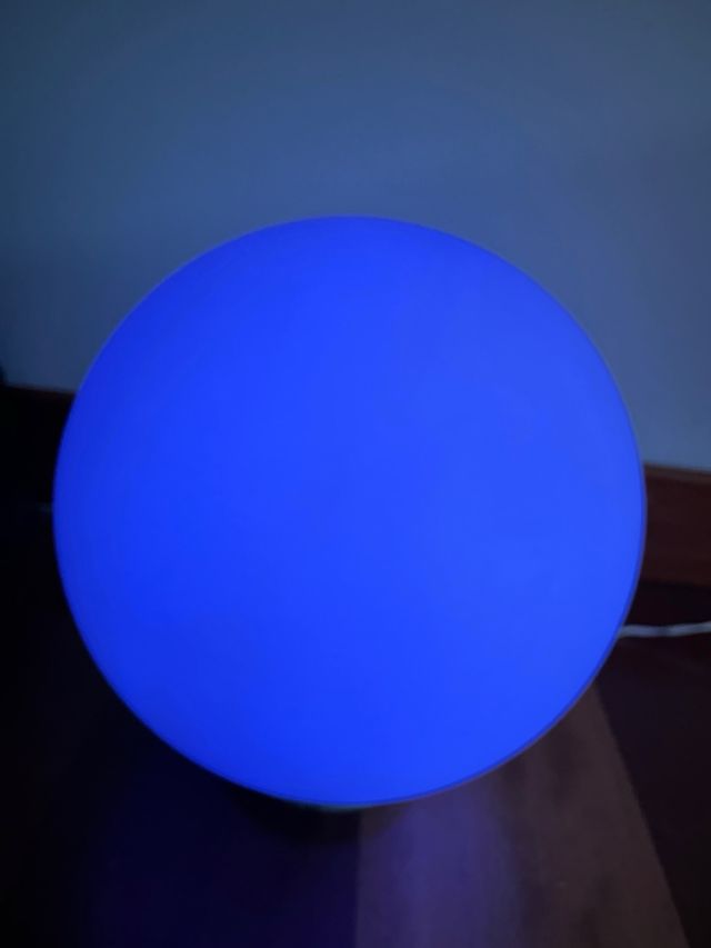 Bola luminosa colores