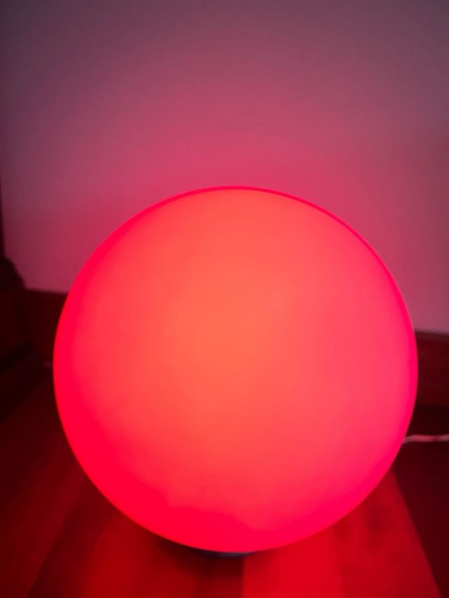 Bola luminosa colores