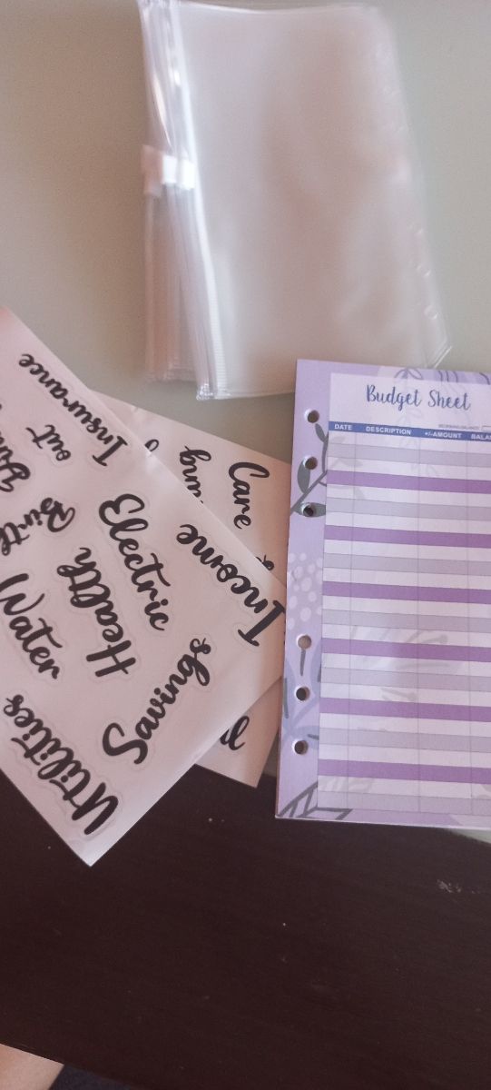 Carpeta presupuesto sobres