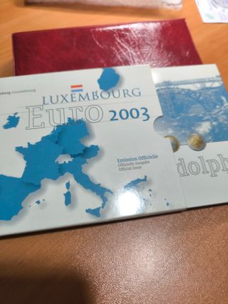 Cartera Oficial EURO LUXEMBURGO 2003