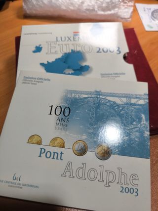 Cartera Oficial EURO LUXEMBURGO 2003