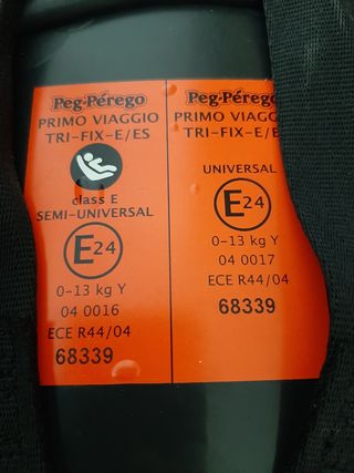 Seggiolino auto per bambini Peg Perego gruppo 0 e base Isofix