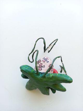 Planta carnivora cerámica