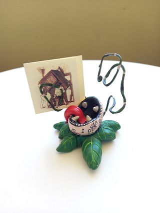 Planta carnivora cerámica